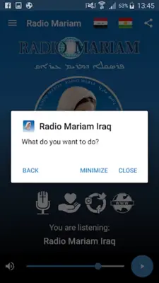 Radio Mariam android App screenshot 0