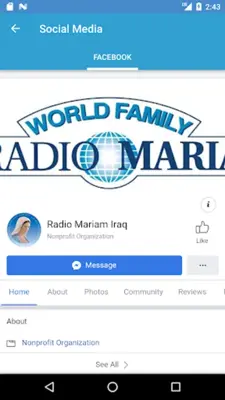 Radio Mariam android App screenshot 3